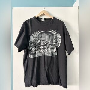 Black Graphic T-Shirt